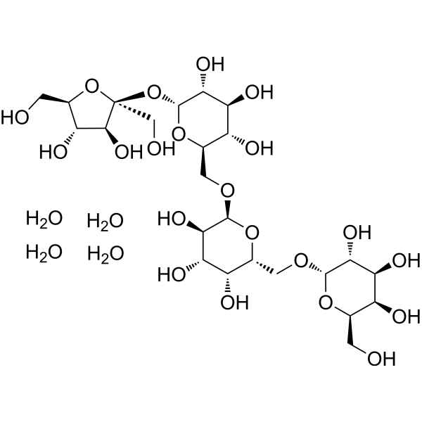 Stachyose tetrahydrate Chemical Structure Stachyose tetrahydrate