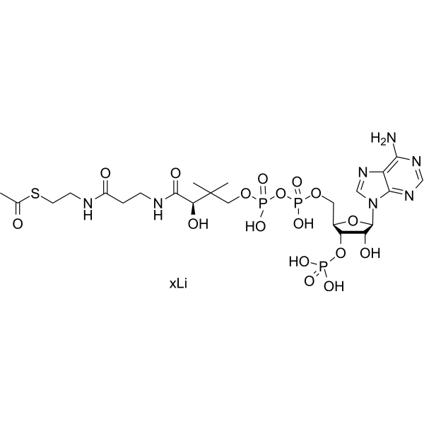 Acetyl coenzyme A lithium                                          (Synonyms: Acetyl-CoA lithium)