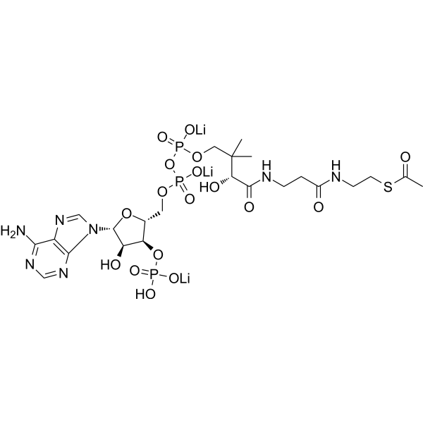 Acetyl coenzyme A trilithium                                          (Synonyms: Acetyl-CoA trilithium)