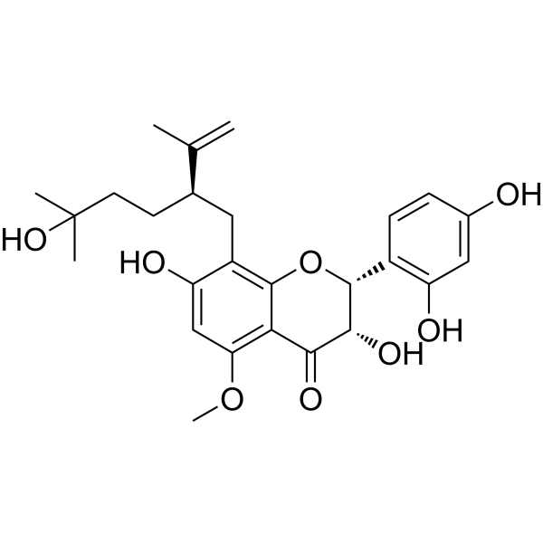 Kushenol K Chemical Structure Kushenol K (Synonyms: 苦参醇K)
