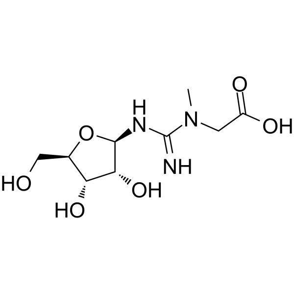Creatine riboside Chemical Structure Creatine riboside