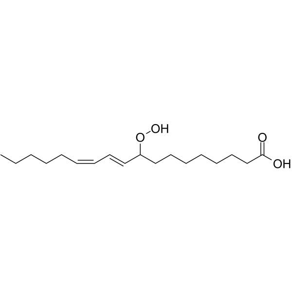 (±)9-HpODE Chemical Structure (±)9-HpODE