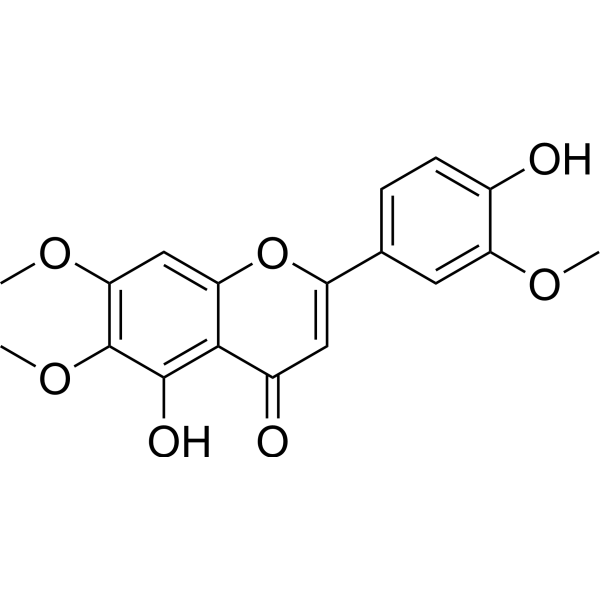 Cirsilineol Chemical Structure Cirsilineol (Synonyms: 甲基条叶蓟素)