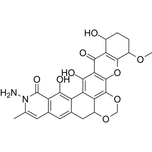 Albofungin Chemical Structure Albofungin (Synonyms: 白真菌素)