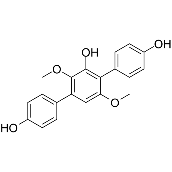 Terphenyllin Chemical Structure Terphenyllin (Synonyms: 三联苯曲菌素)