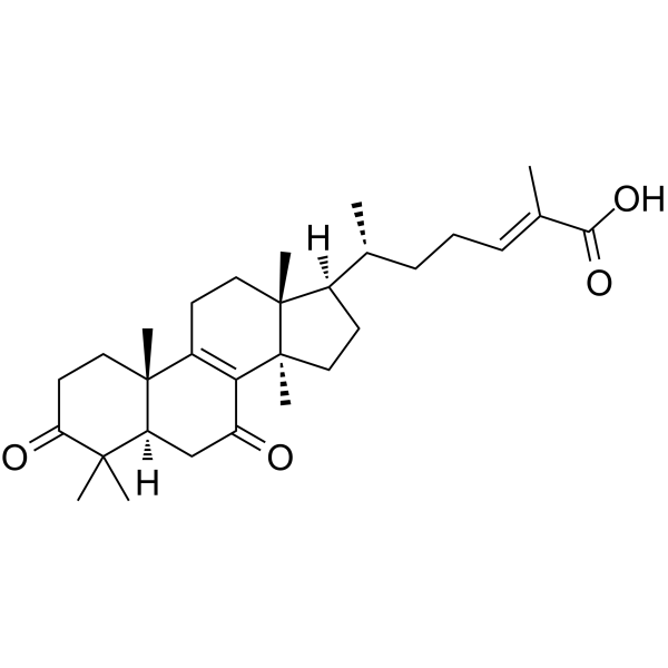Ganoderic acid DM                                          (Synonyms: 灵芝酸 DM)
