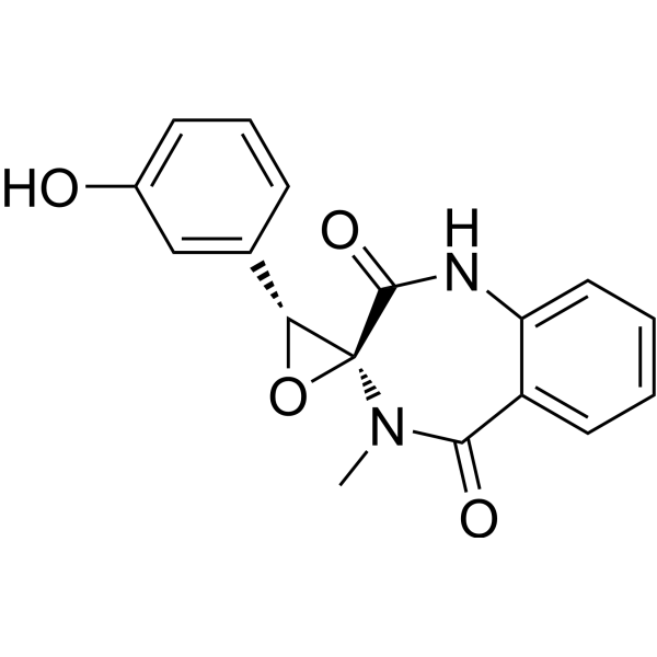 (-)-Cyclopenol Chemical Structure (-)-Cyclopenol