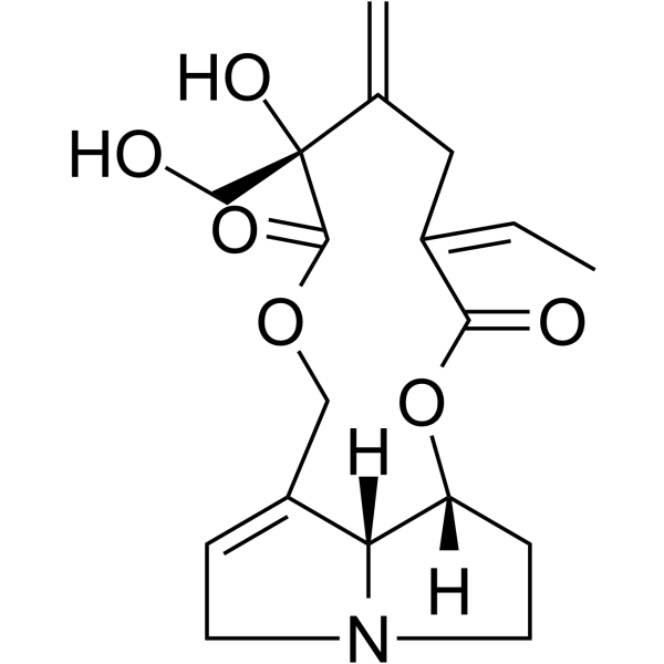 Riddelline Chemical Structure Riddelline