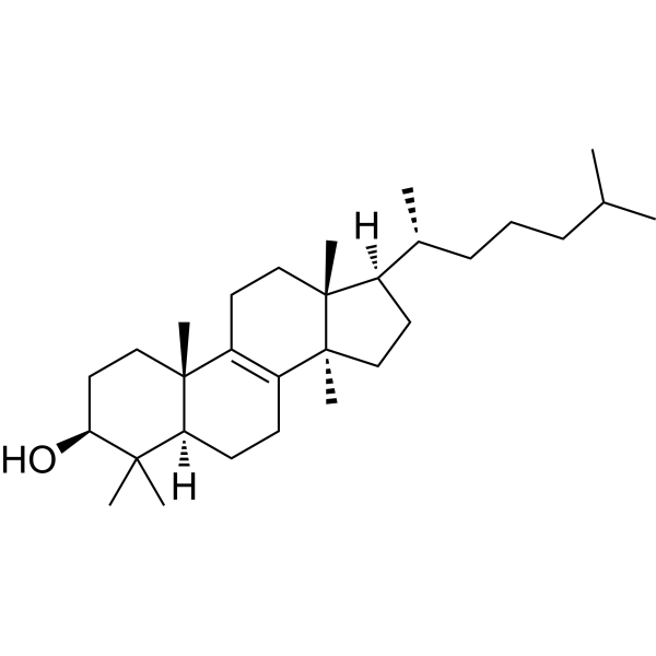 Dihydrolanosterol Chemical Structure Dihydrolanosterol
