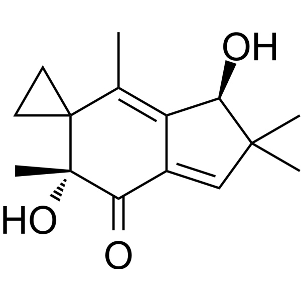 Illudin M Chemical Structure Illudin M