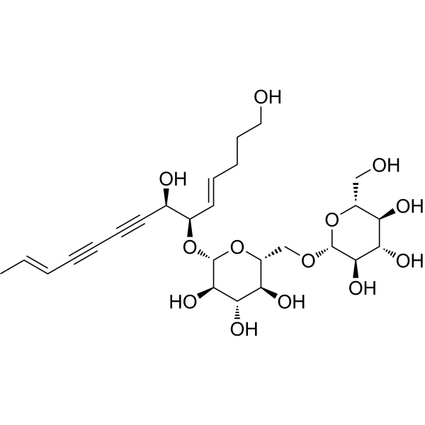 Lobetyolinin Chemical Structure Lobetyolinin