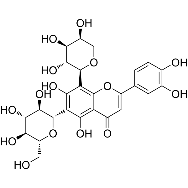 Carlinoside Chemical Structure Carlinoside