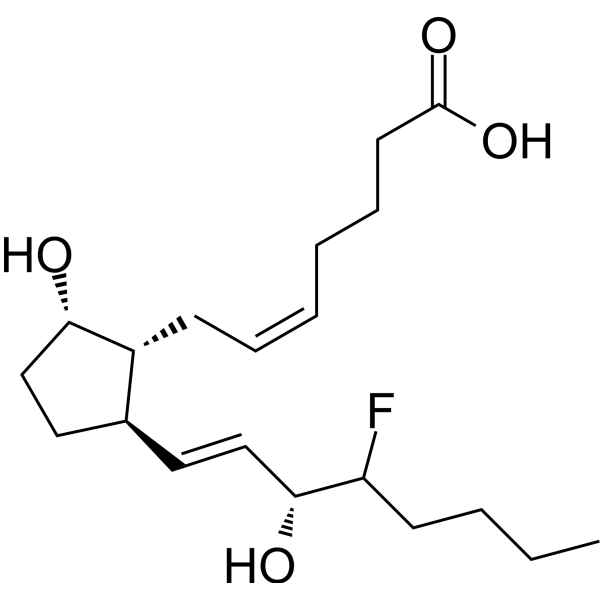 AL-3138 Chemical Structure AL-3138 (Synonyms: 11-Deoxy-16-fluoro PGF2α)