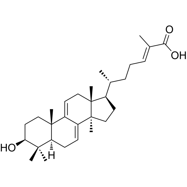 Ganoderic acid Y Chemical Structure Ganoderic acid Y (Synonyms: 灵芝酸Y)