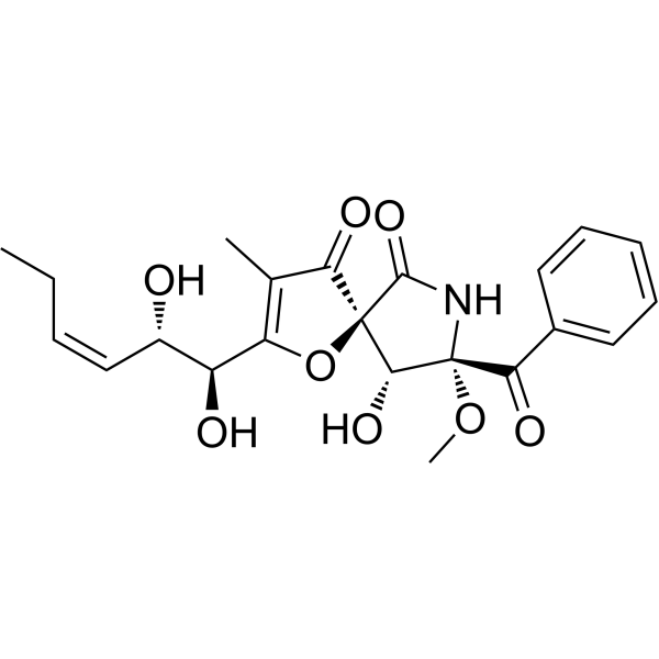 Pseurotin A Chemical Structure Pseurotin A