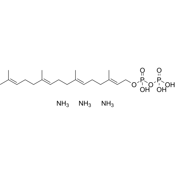 Geranylgeranyl pyrophosphate triammonium Chemical Structure Geranylgeranyl pyrophosphate triammonium