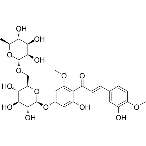Hesperidin methylchalcone Chemical Structure Hesperidin methylchalcone