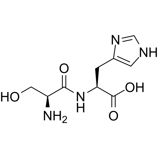 H-Ser-His-OH Chemical Structure H-Ser-His-OH