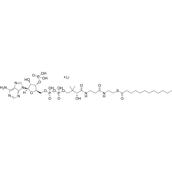 Lauroyl coenzyme A lithium                                          (Synonyms: 月桂酰辅酶A锂盐)