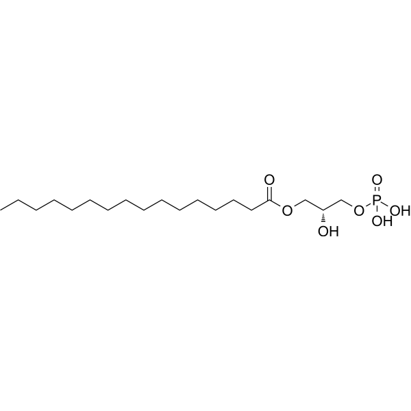 1-Palmitoyl-sn-glycerol 3-phosphate                                          (Synonyms: 1-P-GPA)