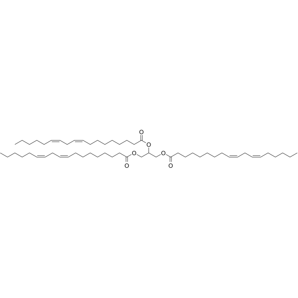 Trilinolein Chemical Structure Trilinolein