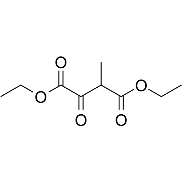 Diethyl oxalpropionate Chemical Structure Diethyl oxalpropionate (Synonyms: 草酰丙酸二乙酯)