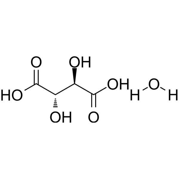 rel-(2R,3S)-2,3-Dihydroxysuccinic acid hydrate Chemical Structure rel-(2R,3S)-2,3-Dihydroxysuccinic acid hydrate