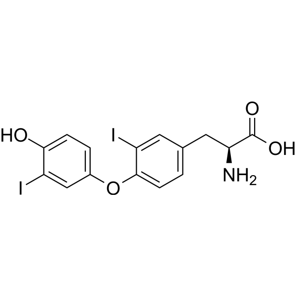 3,3'-Diiodo-L-thyronine Chemical Structure 3,3