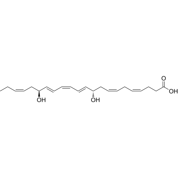 10(S),17(S)-DiHDHA Chemical Structure 10(S),17(S)-DiHDHA (Synonyms: 10(S),17(S)-DiHDoHE; PDX)