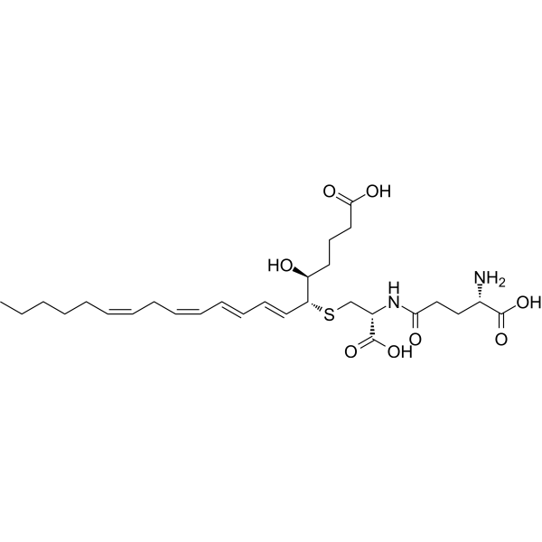 Leukotriene F4 Chemical Structure Leukotriene F4