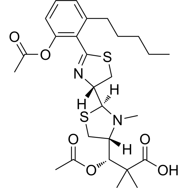 Diacetyl Agrochelin Chemical Structure Diacetyl Agrochelin