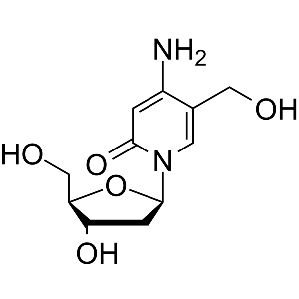 5-Hydroxymethyl-2’-deoxycytidine Chemical Structure 5-Hydroxymethyl-2’-deoxycytidine (Synonyms: 2