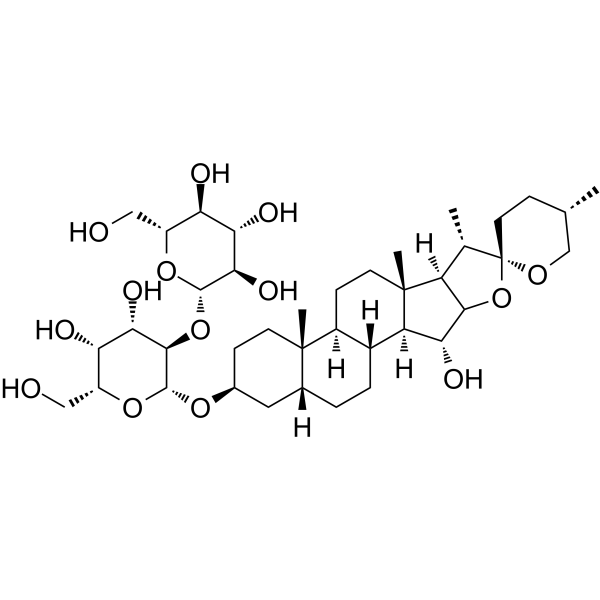 Anemarrhenasaponin III Chemical Structure Anemarrhenasaponin III (Synonyms: 知母皂苷III)