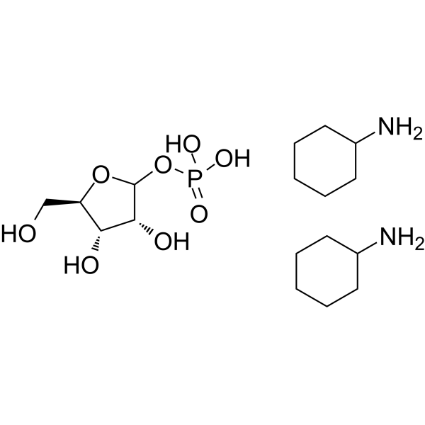 D-Ribofuranose1-dihydrogenphosphate dicyclohexanamine                                          (Synonyms: Ribose 1-phosphate dicyclohexanamine)