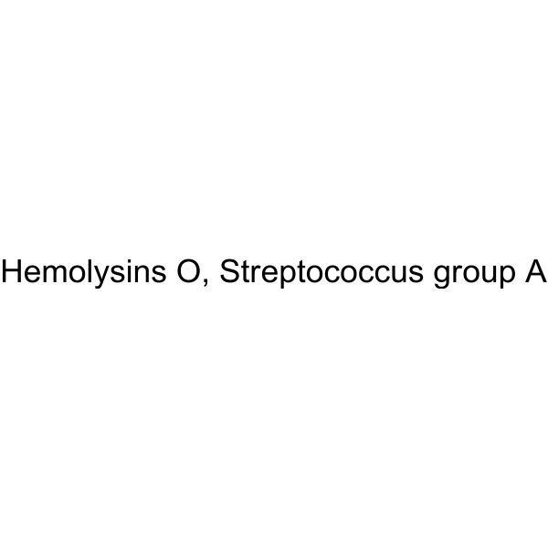 Streptolysin O Chemical Structure Streptolysin O (Synonyms: 链球菌溶血素 O)