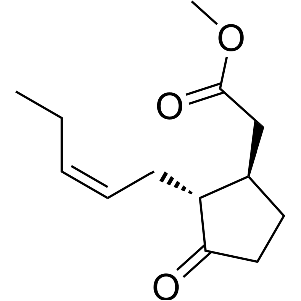 Methyl jasmonate Chemical Structure Methyl jasmonate (Synonyms: 茉莉酸甲酯)