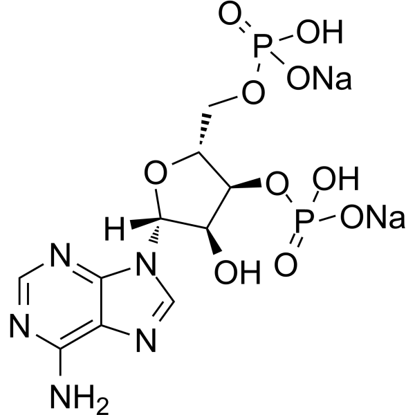 Adenosine 3',5'-diphosphate disodium Chemical Structure Adenosine 3