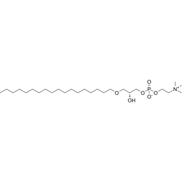 Lyso-PAF C-18 Chemical Structure Lyso-PAF C-18