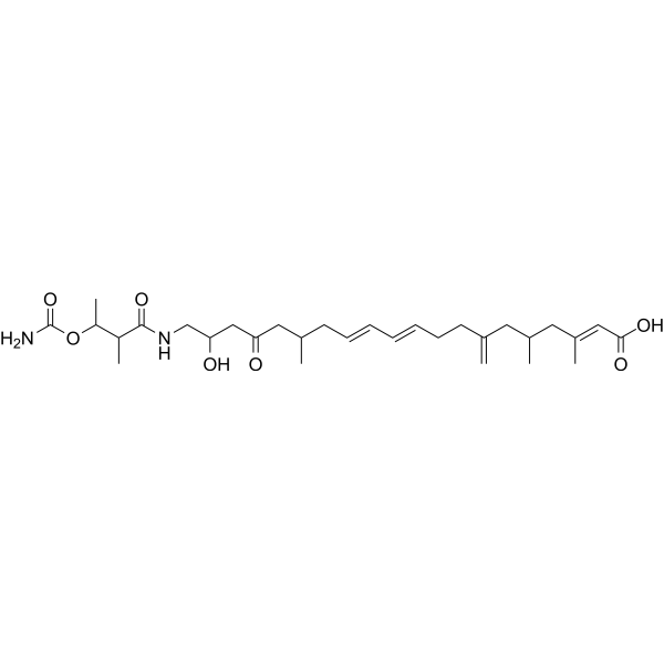Kalimantacin A Chemical Structure Kalimantacin A