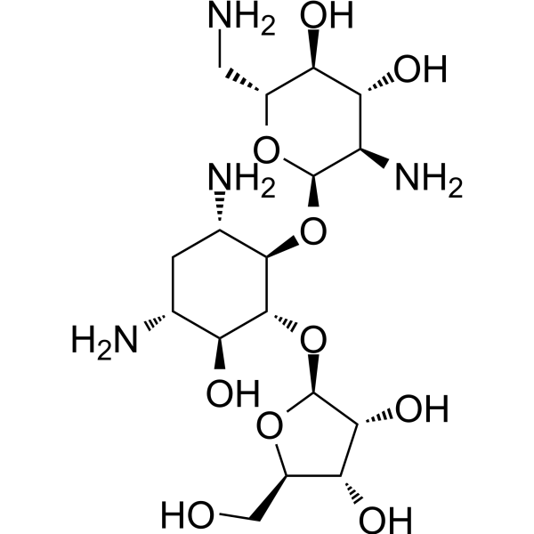 Ribostamycin Chemical Structure Ribostamycin (Synonyms: Vistamycin; SF-733)