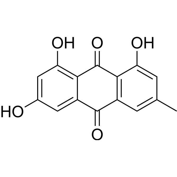 Emodin (Standard) Chemical Structure Emodin (Standard) (Synonyms: Frangula emodin (Standard))