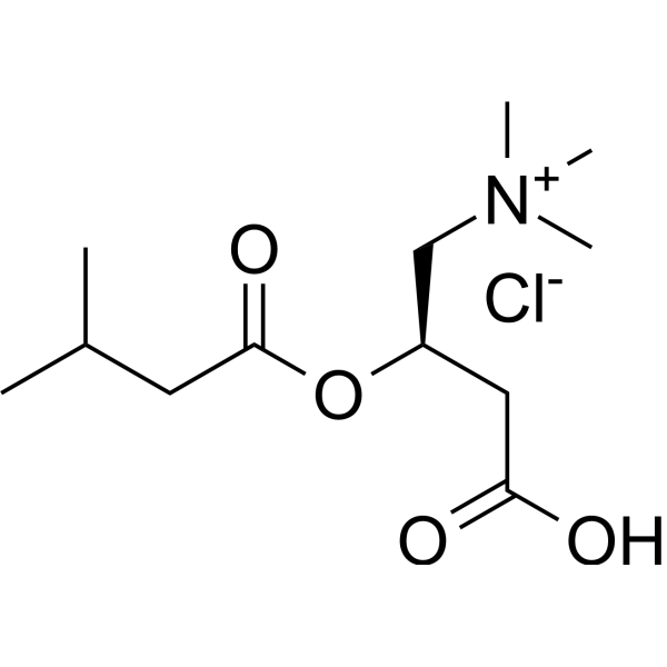 Isovalerylcarnitine chloride Chemical Structure Isovalerylcarnitine chloride