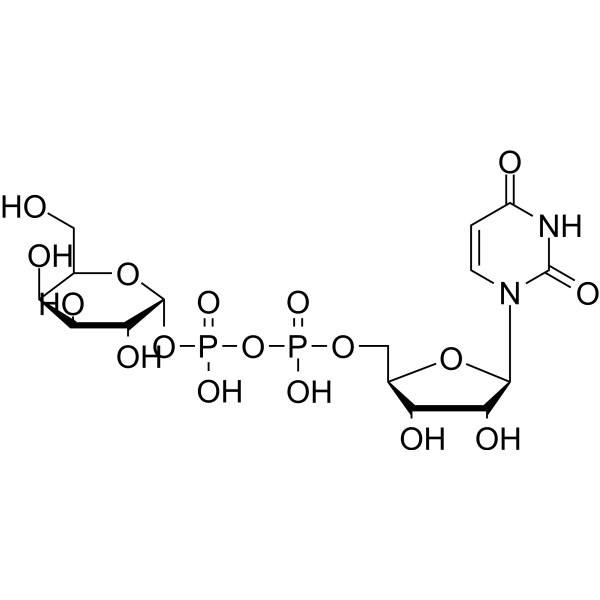 UDP-Galactose Chemical Structure UDP-Galactose