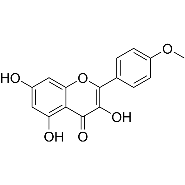 Kaempferide (Standard) Chemical Structure Kaempferide (Standard) (Synonyms: Kaempferol 4