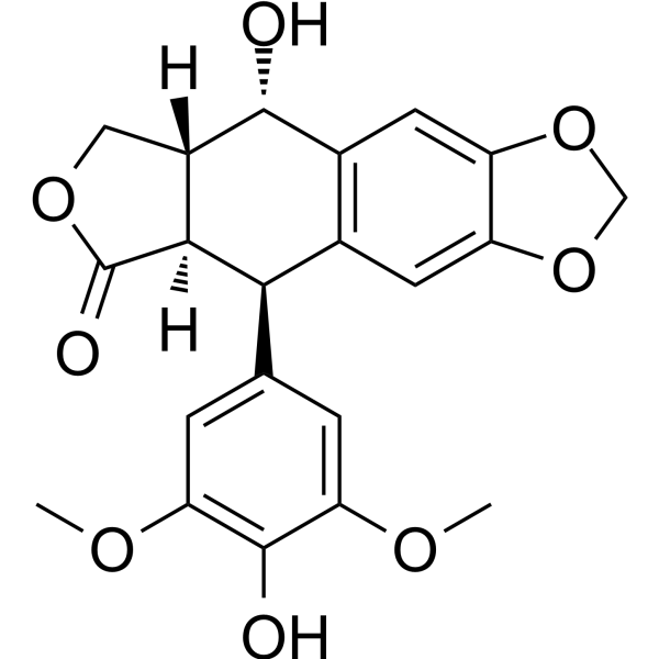 4'-Demethylepipodophyllotoxin Chemical Structure 4