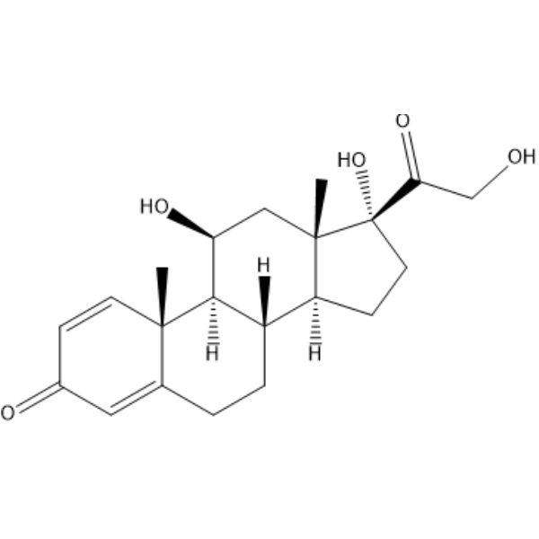 Prednisolone (Standard) Chemical Structure Prednisolone (Standard) (Synonyms: 泼尼松龙(标准品))