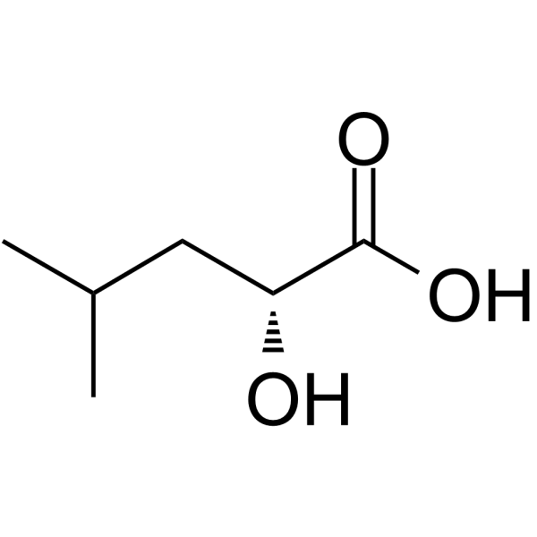 (R)-Leucic acid Chemical Structure (R)-Leucic acid (Synonyms: D-α-Hydroxyisocaproic acid)