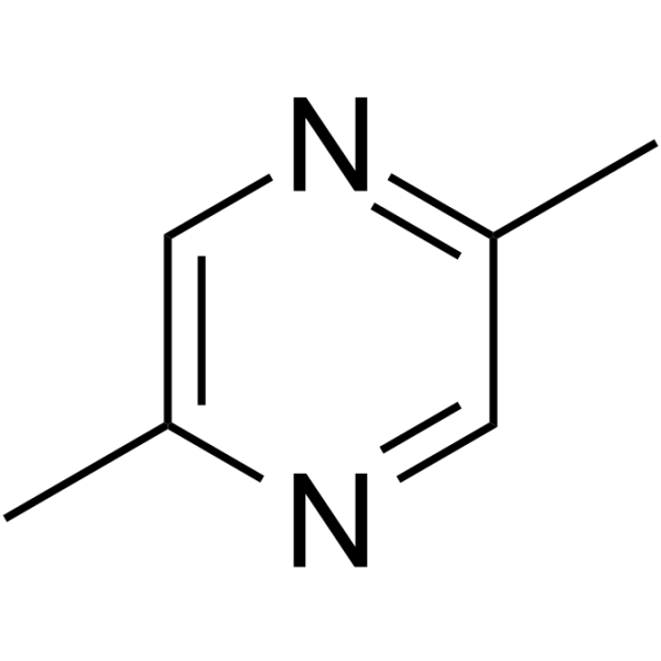 2,5-Dimethylpyrazine Chemical Structure 2,5-Dimethylpyrazine (Synonyms: NSC 49139)