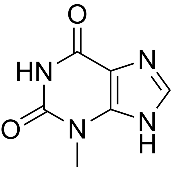 3-Methylxanthine (Standard) Chemical Structure 3-Methylxanthine (Standard)