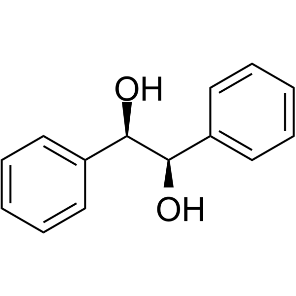 (R,R)-(+)-Hydrobenzoin Chemical Structure (R,R)-(+)-Hydrobenzoin